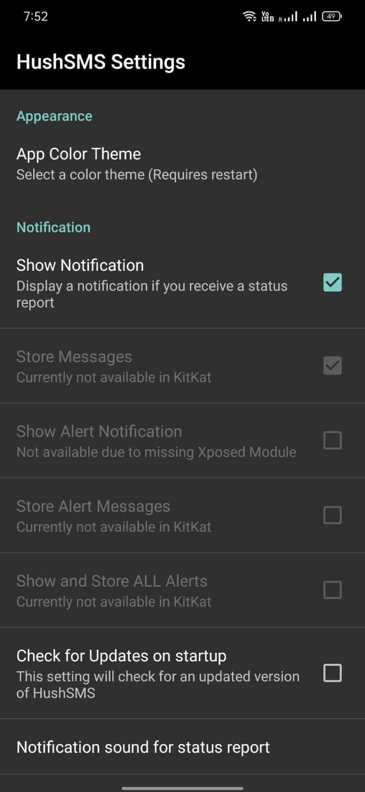 Screenshot HushSMS APK