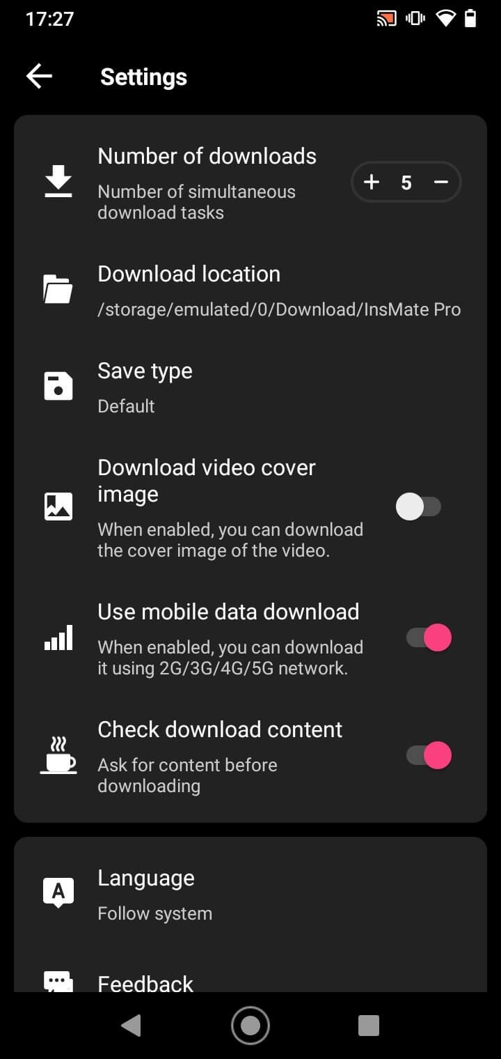 Screenshot InsMate Pro APK v2.6.6R