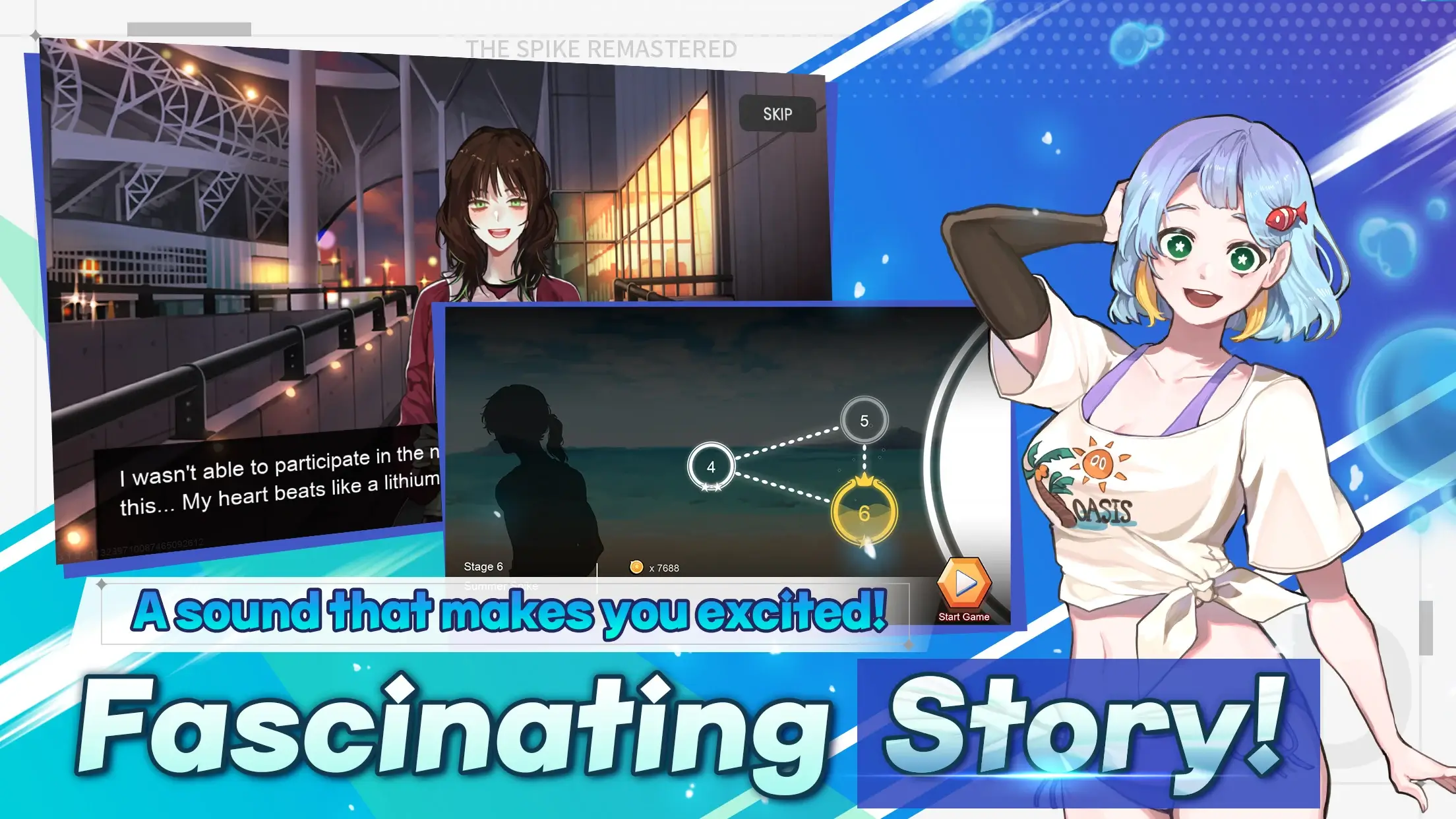 Screenshot The Spike Volleyball Story APK