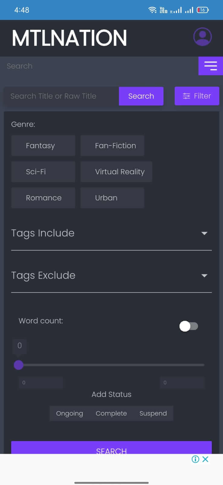 Screenshot MTLNATION APK v11 untuk Android