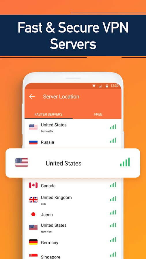 Screenshot Turbo VPN APK v4.2.9.12 untuk Android