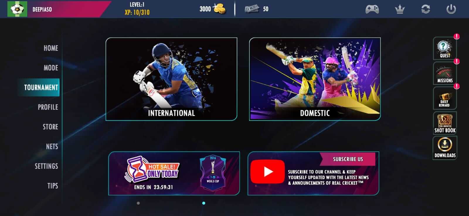 Screenshot Real Cricket 22 APK