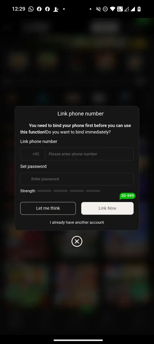 Screenshot P999 APK