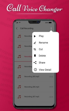 Screenshot Call Girl Voice Changer APK v1.4