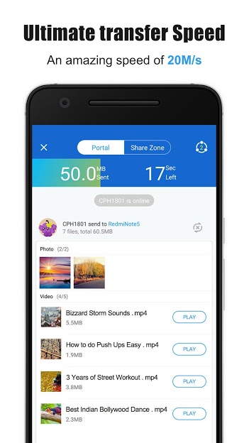 Screenshot SHAREit APK