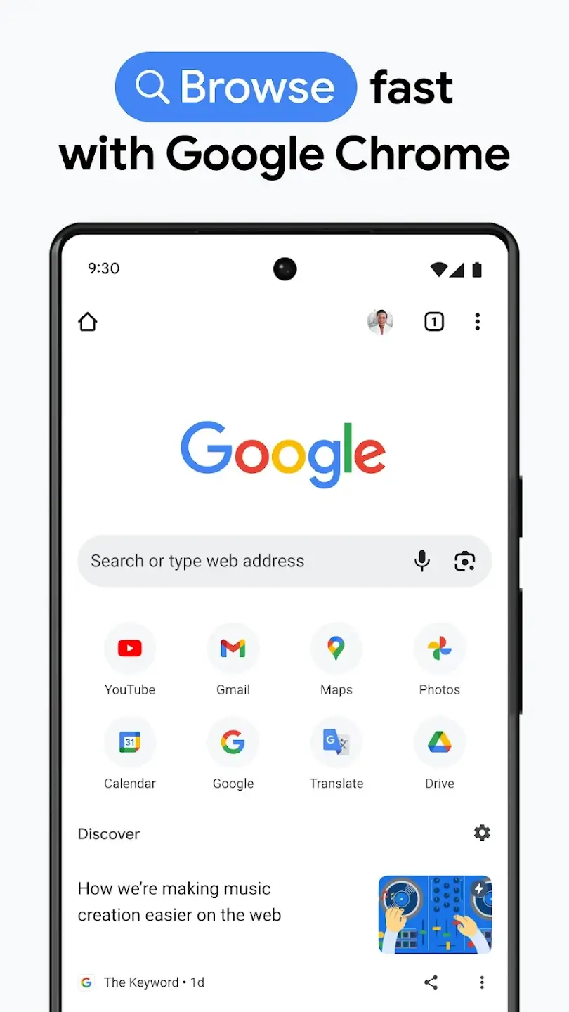 Screenshot Chrome APK v148.0.7778.120 untuk Android