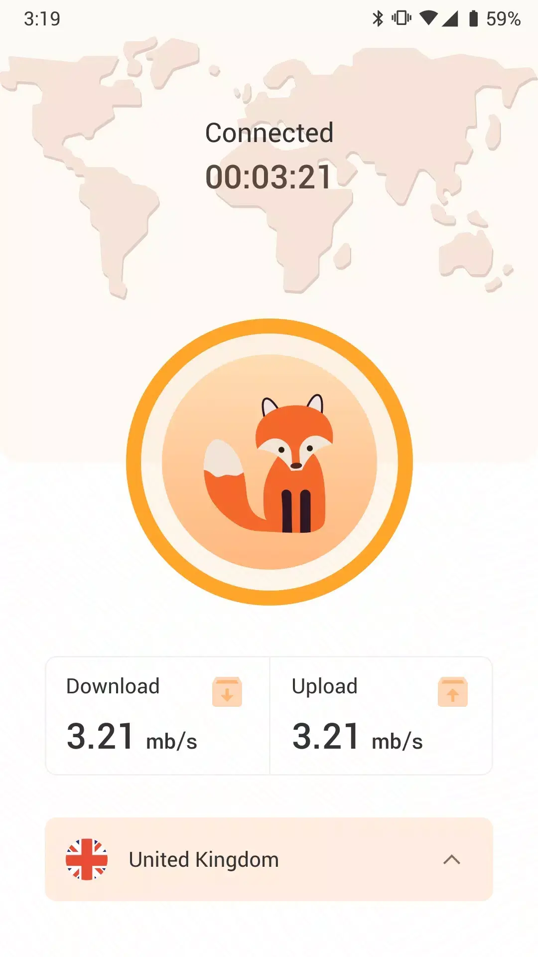 Screenshot Fox VPN APK v1.1.2 untuk Android