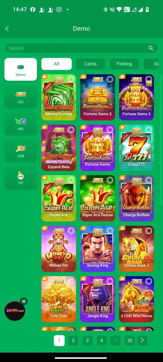 Screenshot TD777 APK v1.1.22