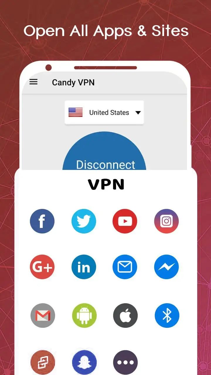 Screenshot Candy VPN APK v4.30 untuk Android