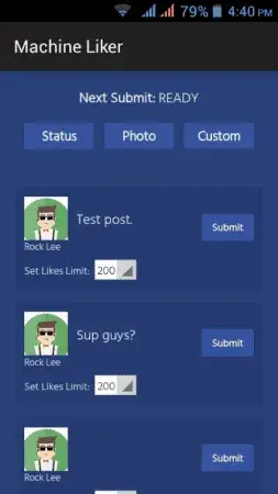 Screenshot Machine Liker APK v2.2