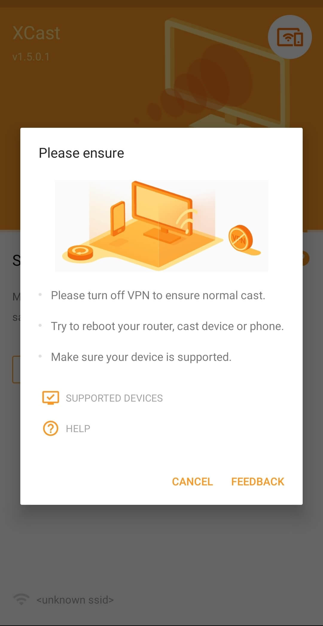 Screenshot Xcast APK