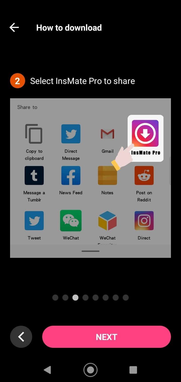 Screenshot InsMate Pro APK v2.6.6R