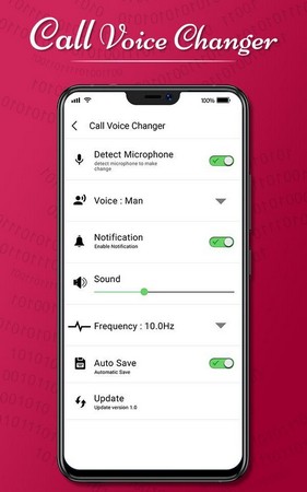 Screenshot Call Girl Voice Changer APK v1.4