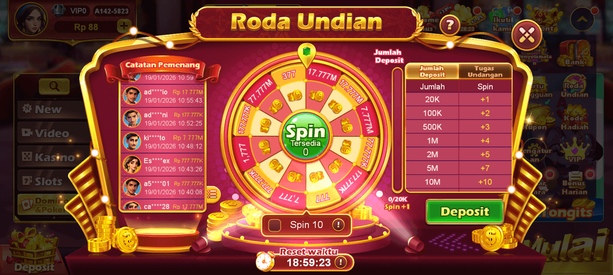 Screenshot Lucky DF APK v3.9 untuk Android