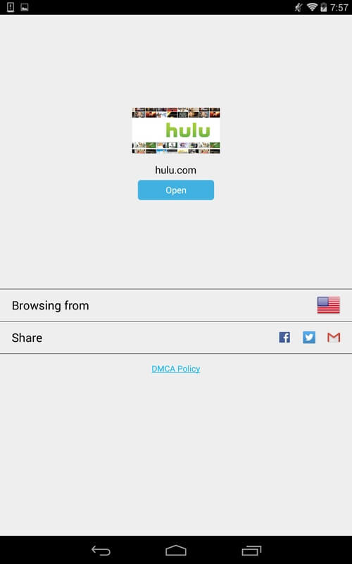 Screenshot Hola VPN APK