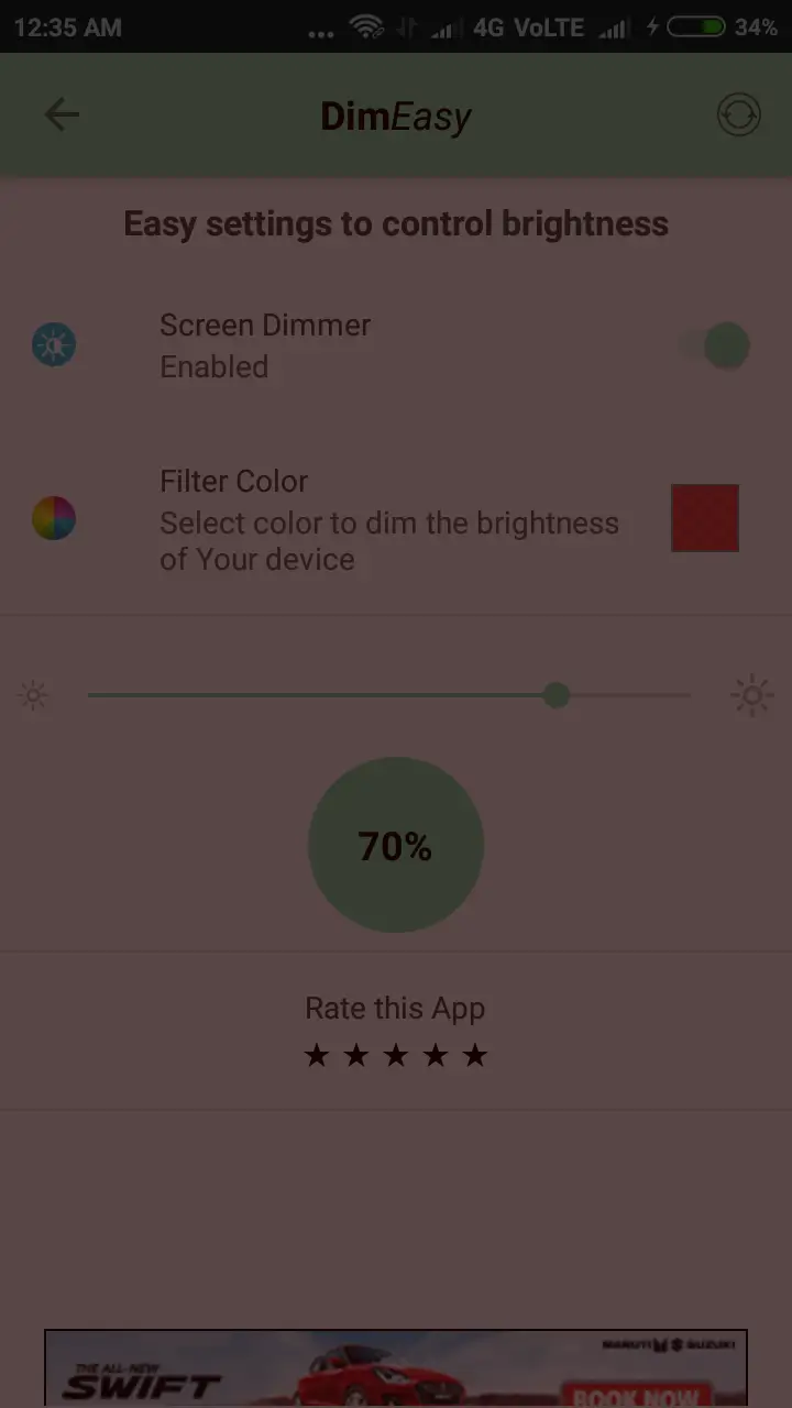 Screenshot Dim Easy APK