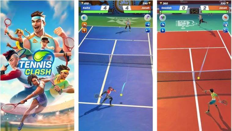 Screenshot Tennis Clash APK
