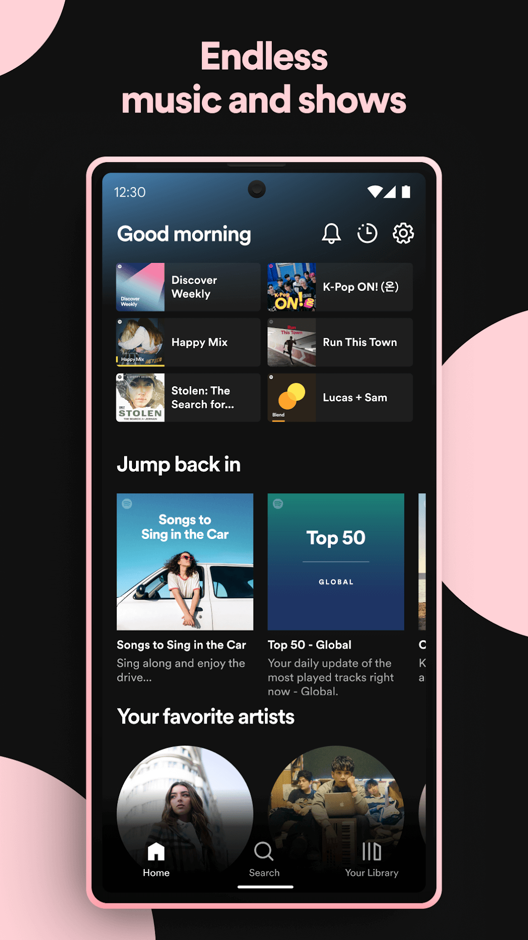 Screenshot Spotify APK v9.1.46.1936
