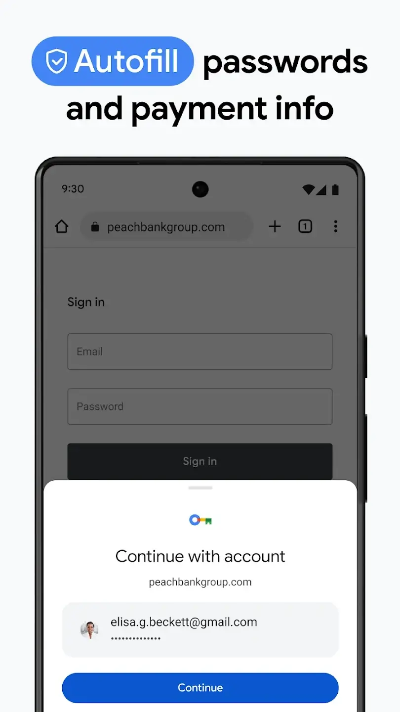 Screenshot Chrome APK v148.0.7778.120 untuk Android