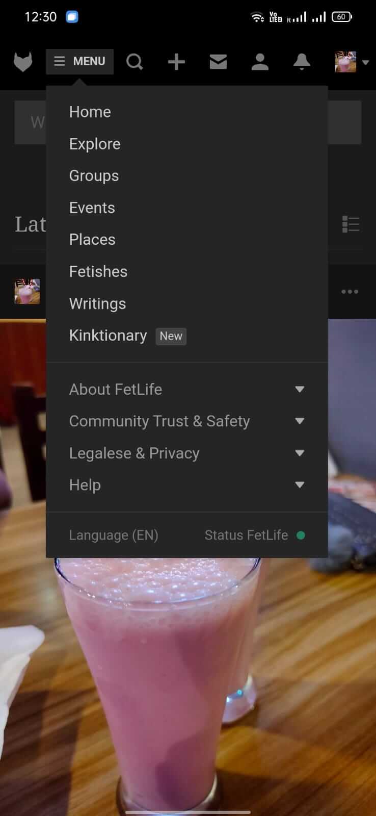 Screenshot FetLife APK v1.0