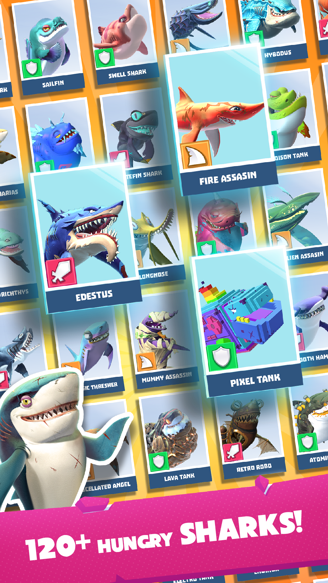 Screenshot Hungry Shark Heroes APK v3.4