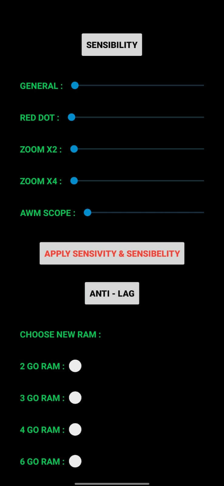 Screenshot Ruok FF Auto Headshot APK