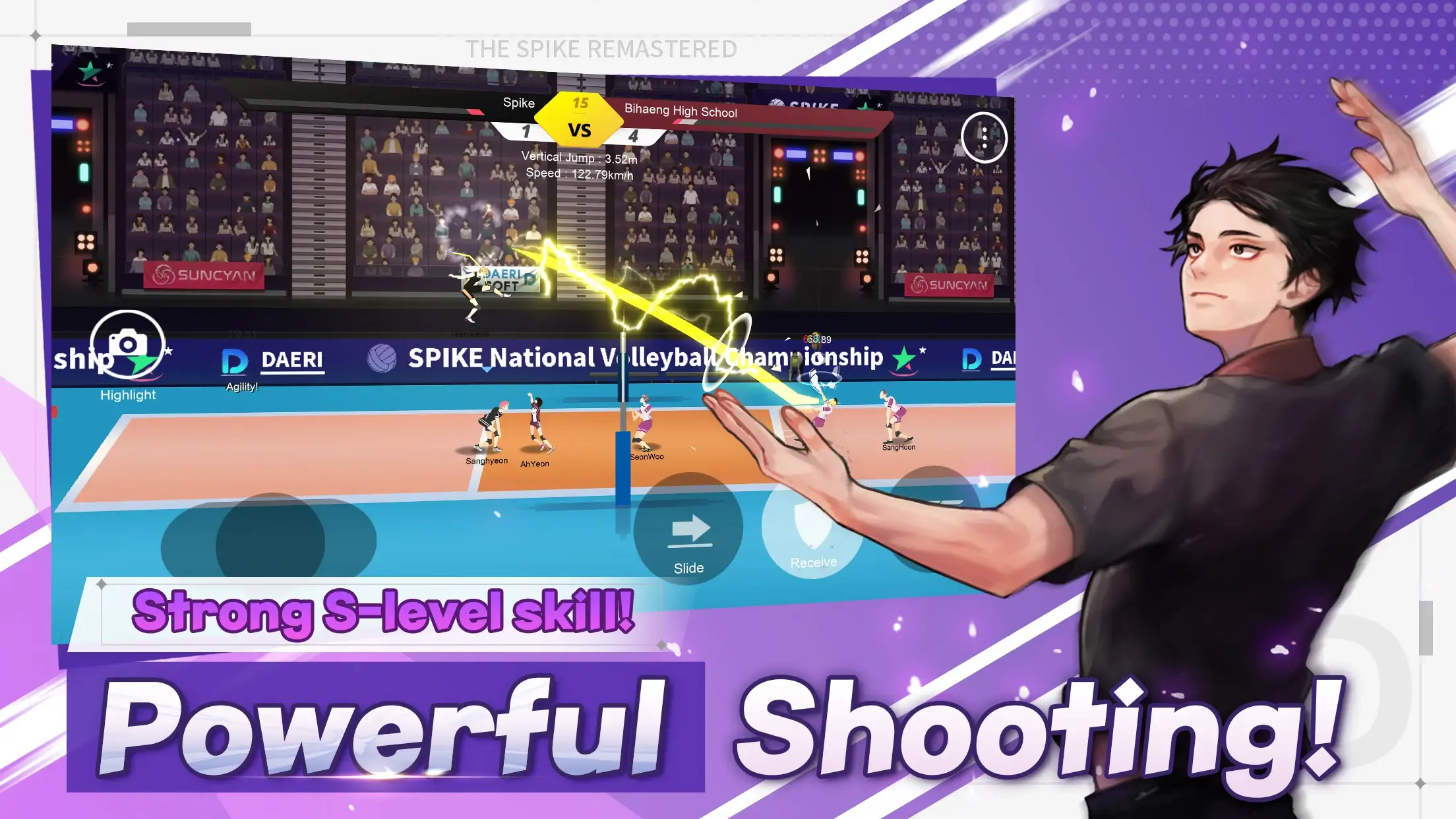 Screenshot The Spike Volleyball Story APK