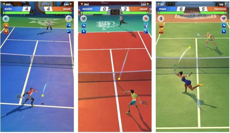 Screenshot Tennis Clash APK