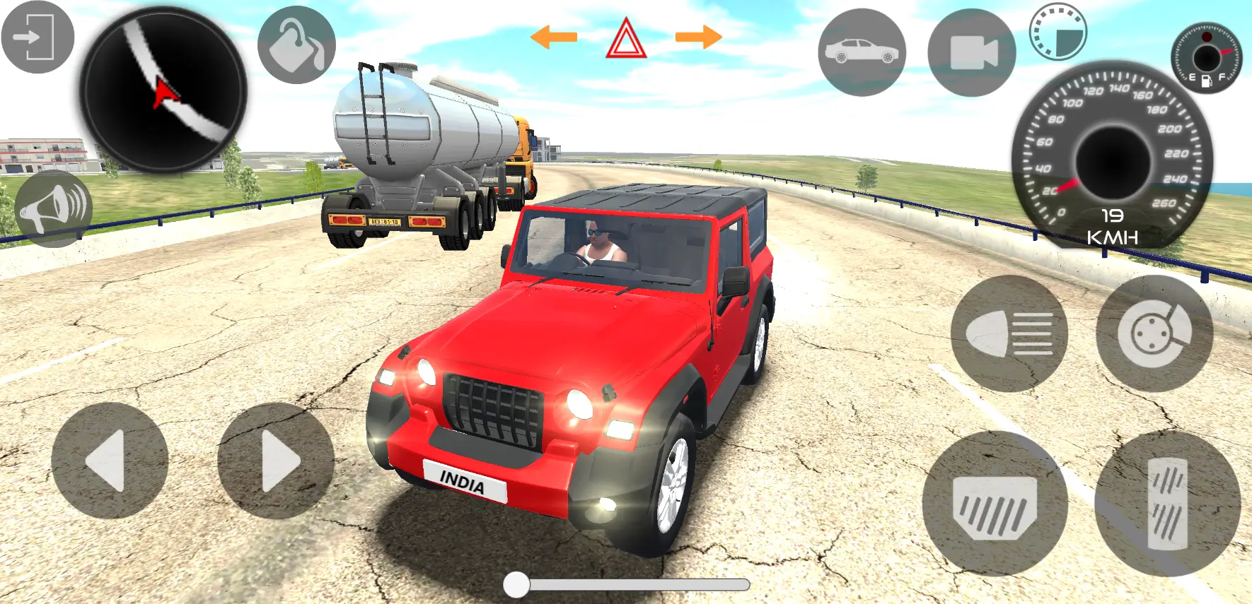Screenshot Indian Cars Simulator 3D APK