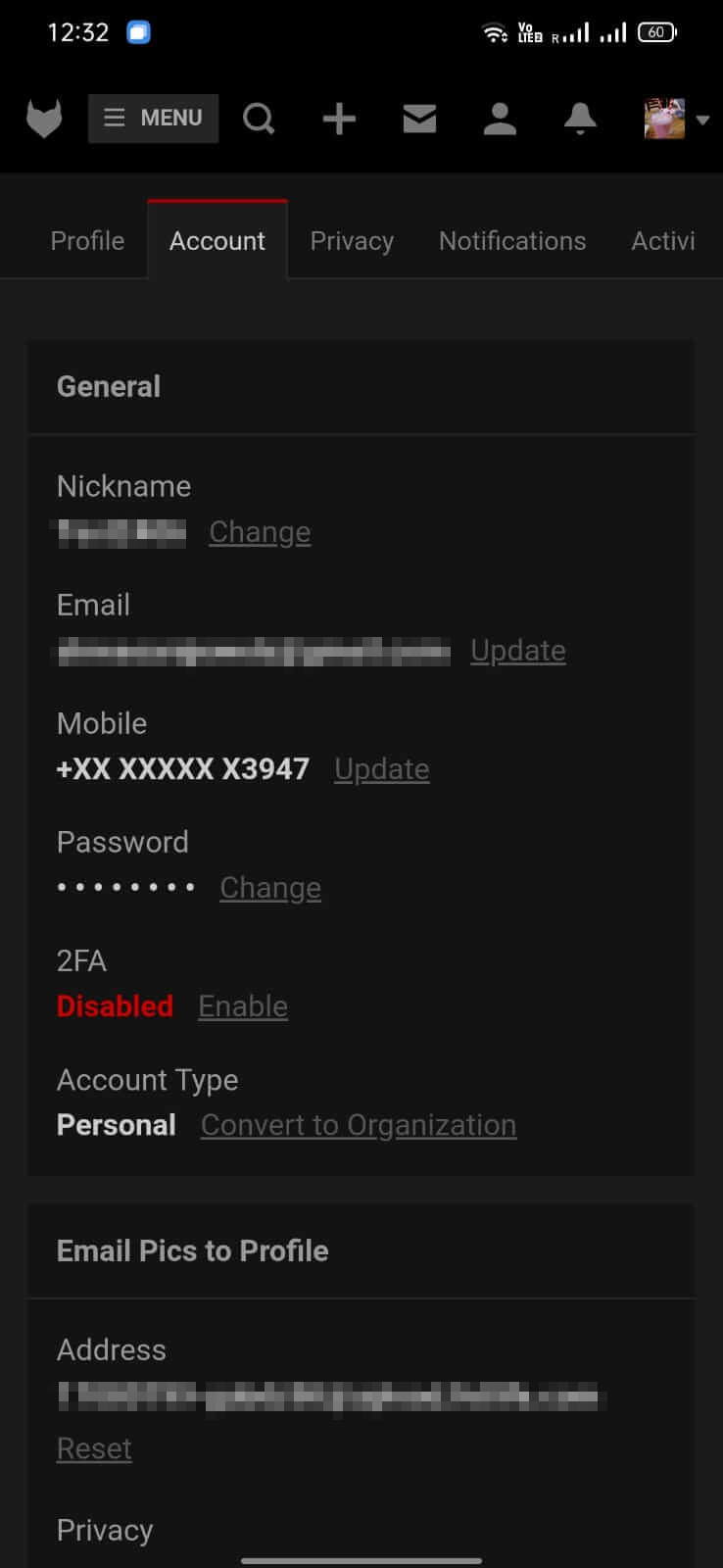 Screenshot FetLife APK v1.0