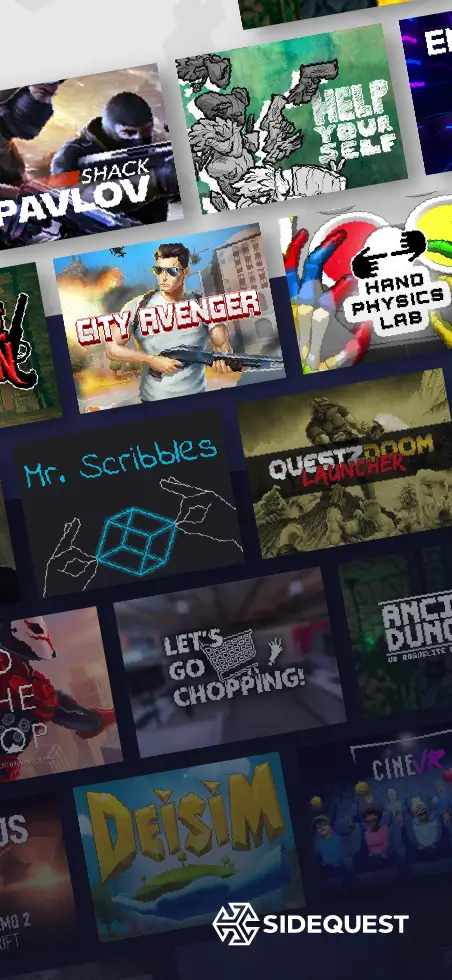 Screenshot SideQuest APK v1.11 untuk VR Headset Android
