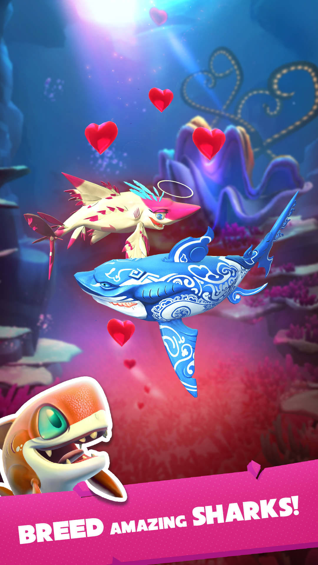 Screenshot Hungry Shark Heroes APK v3.4